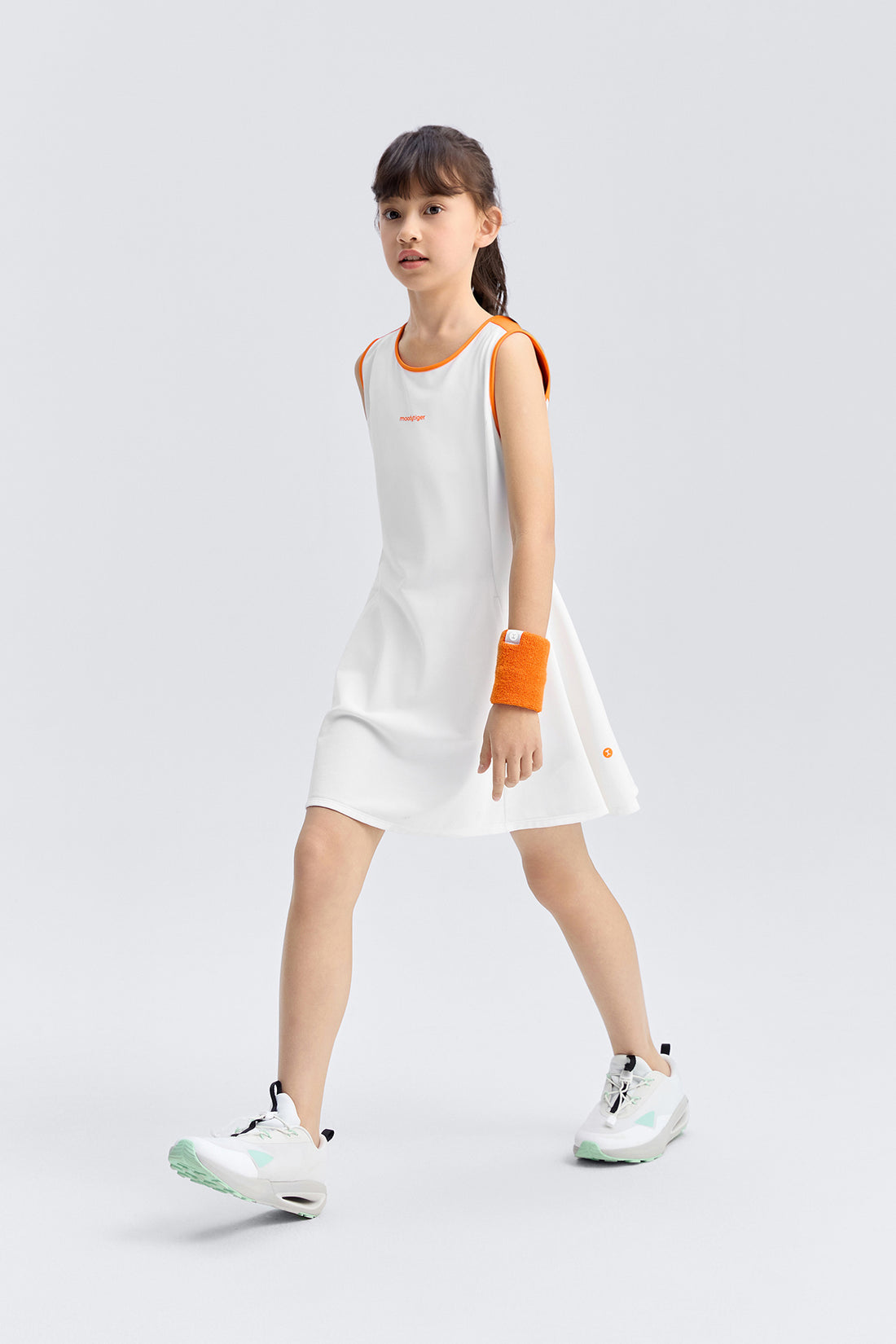 Orbit Tennis Tennis dress **Cloud Dancer**