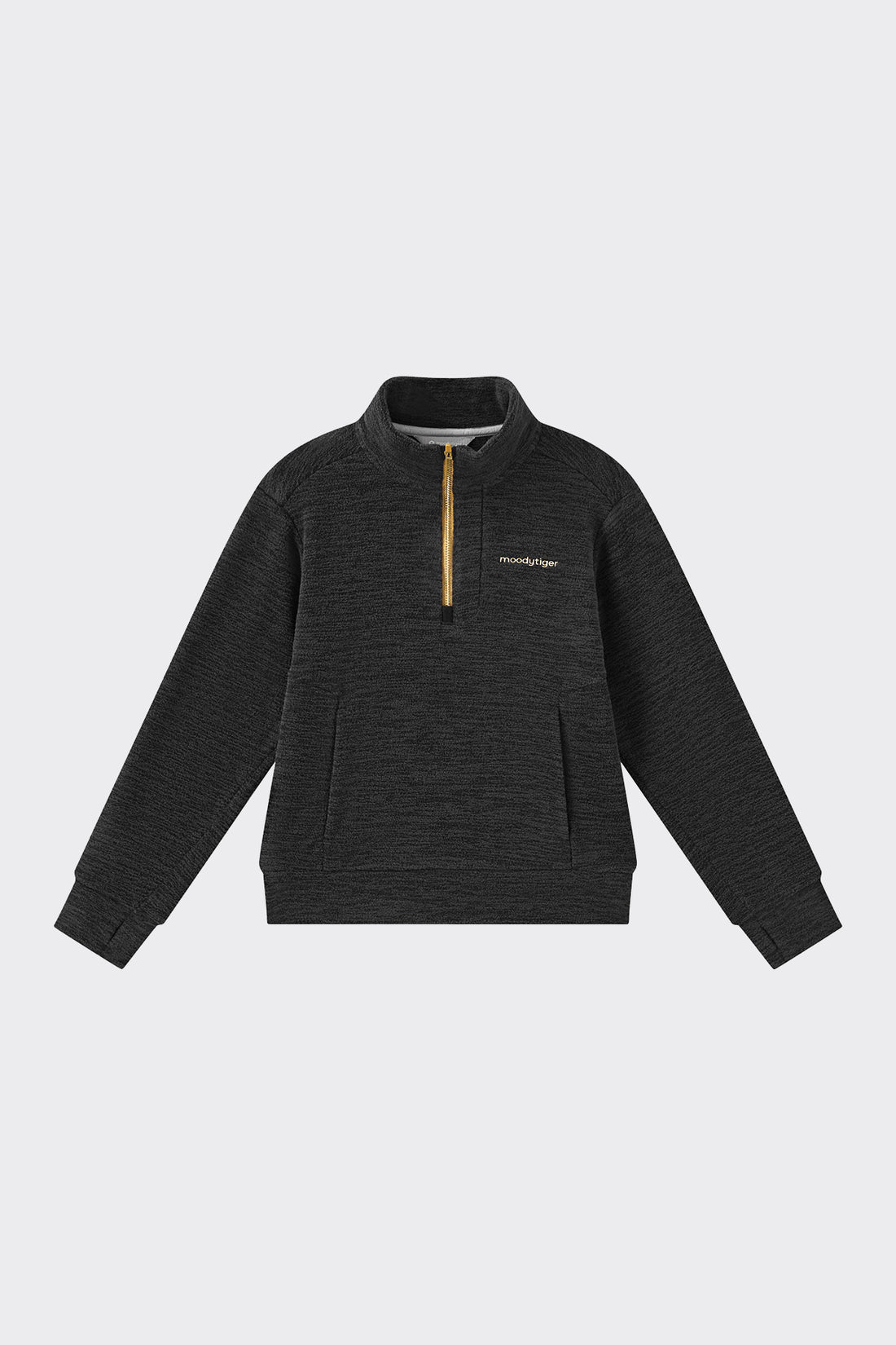 Polar Fleece Sweater **Charcoal Black**