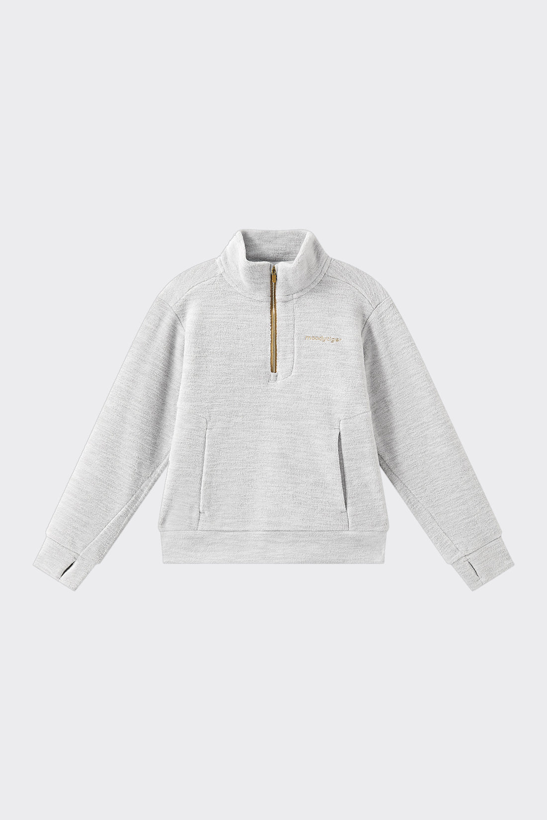 Polar Fleece Sweater **Moon Grey**