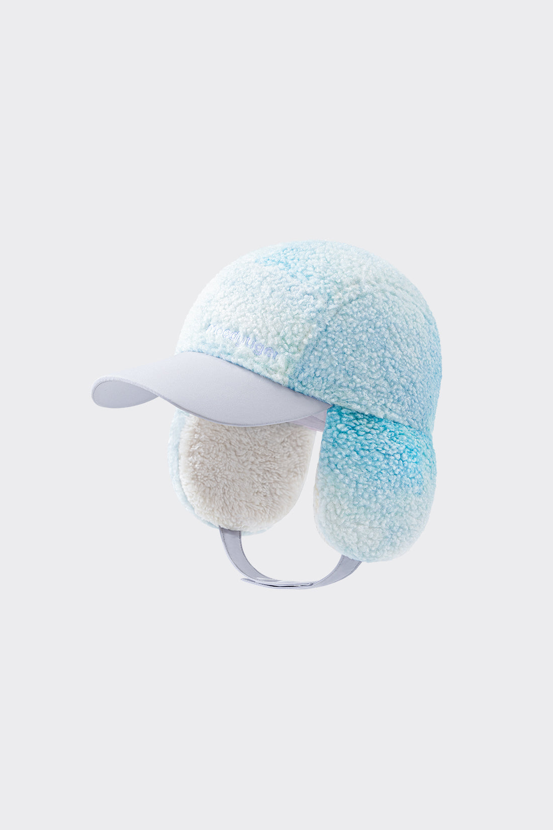 Printed Fleece Cap **Chasing Light White**