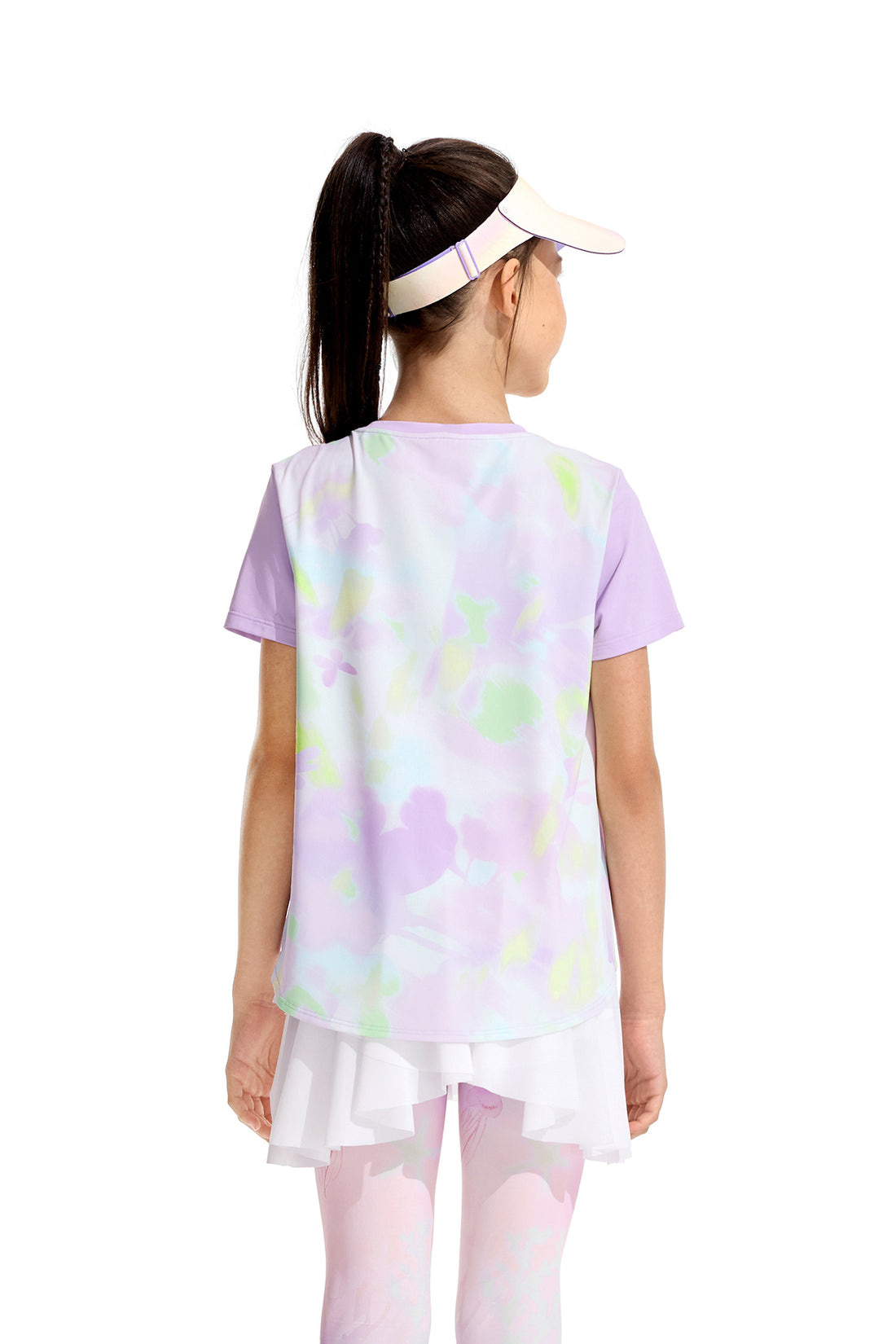 Printed Short Sleeve **Taro Purple**