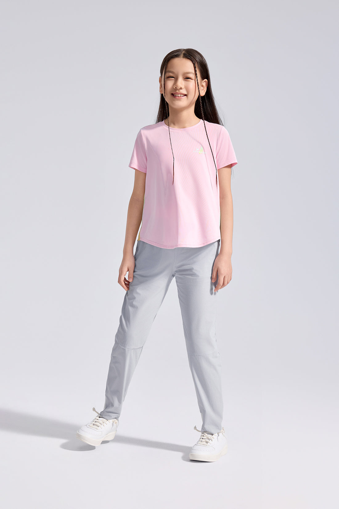 Printed Short Sleeves **Pink Diamond**