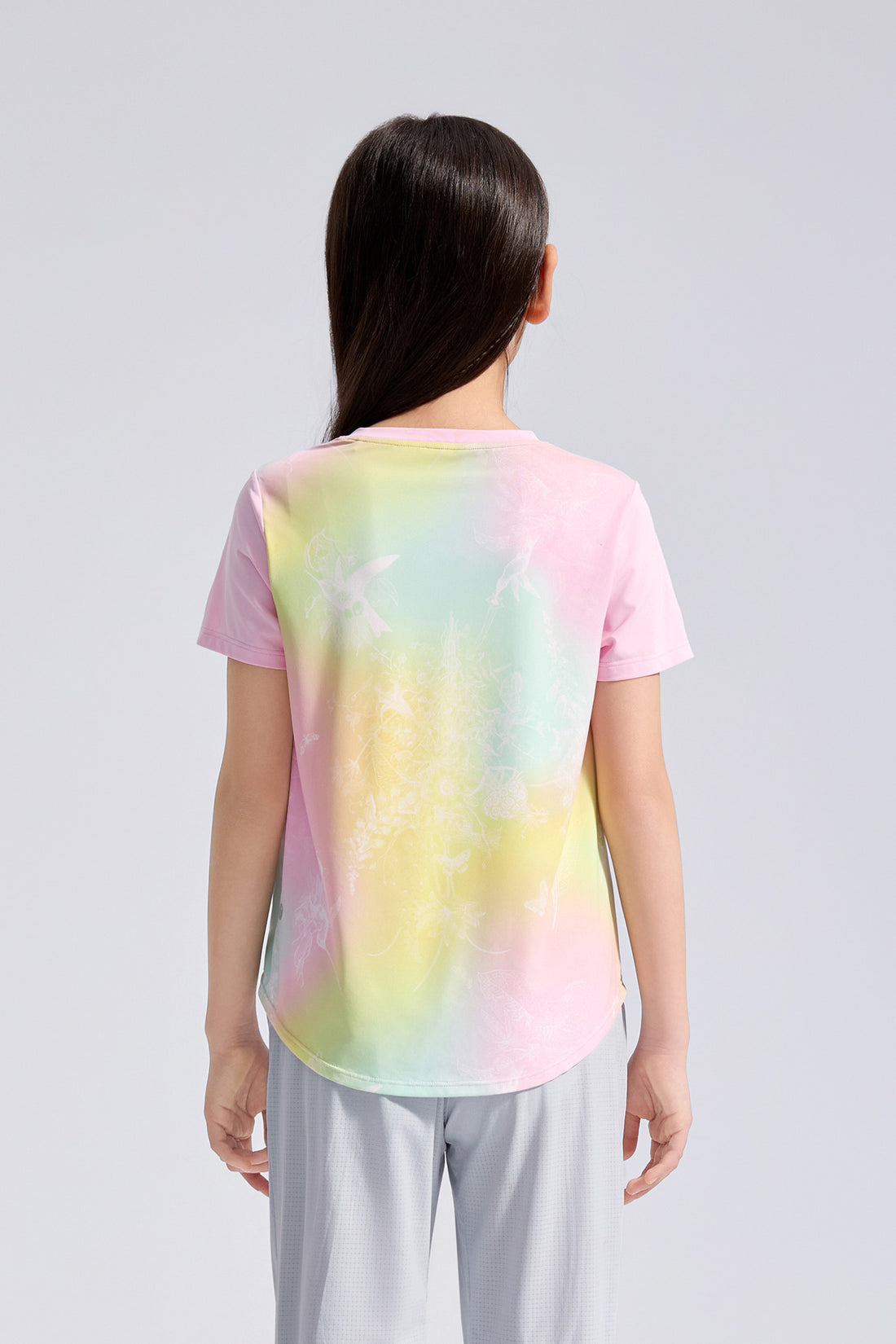 Printed Short Sleeves **Pink Diamond**