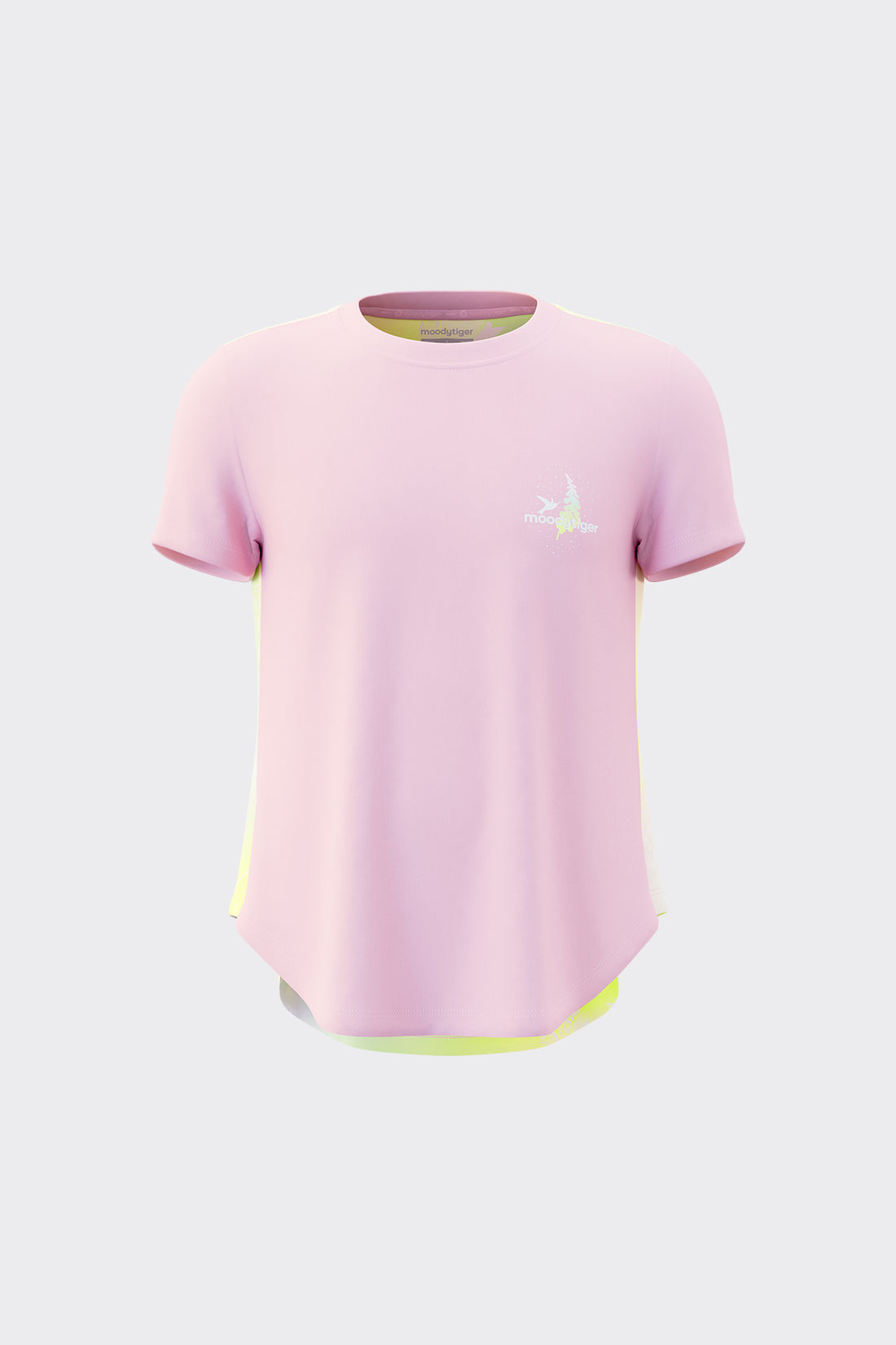 Printed Short Sleeves **Pink Diamond**