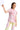 Printed Short Sleeves **Variegated Pink**