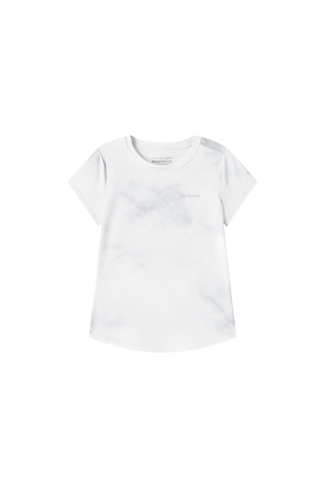 Printed Short Sleeves **Variegated White**
