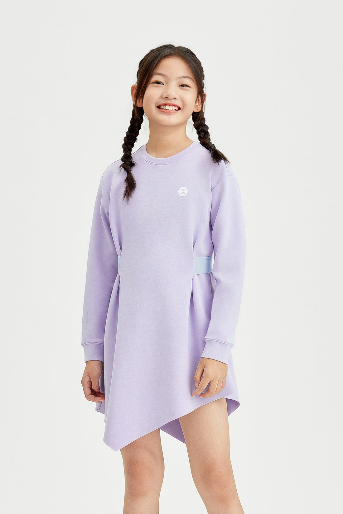 Ribbed Long-Sleeve Dress