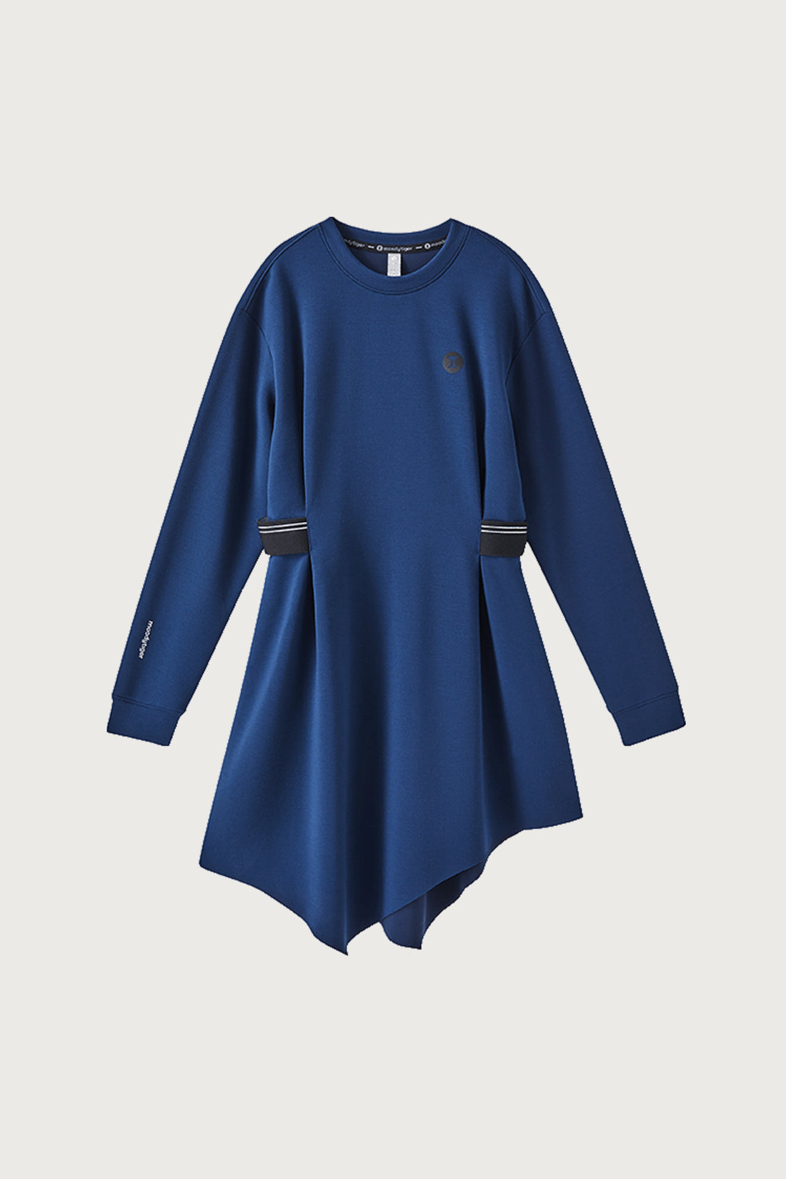 Ribbed Long-Sleeve Dress