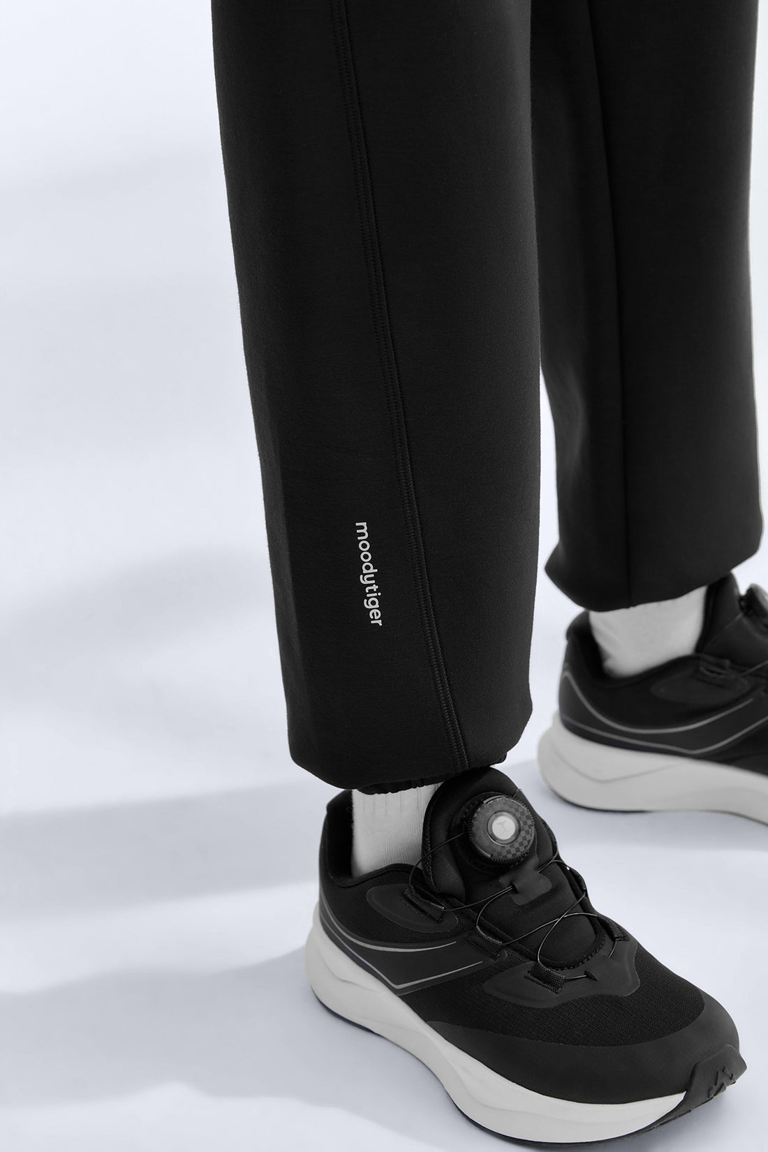 Scuba Moda Taper Pants **Charcoal Black**