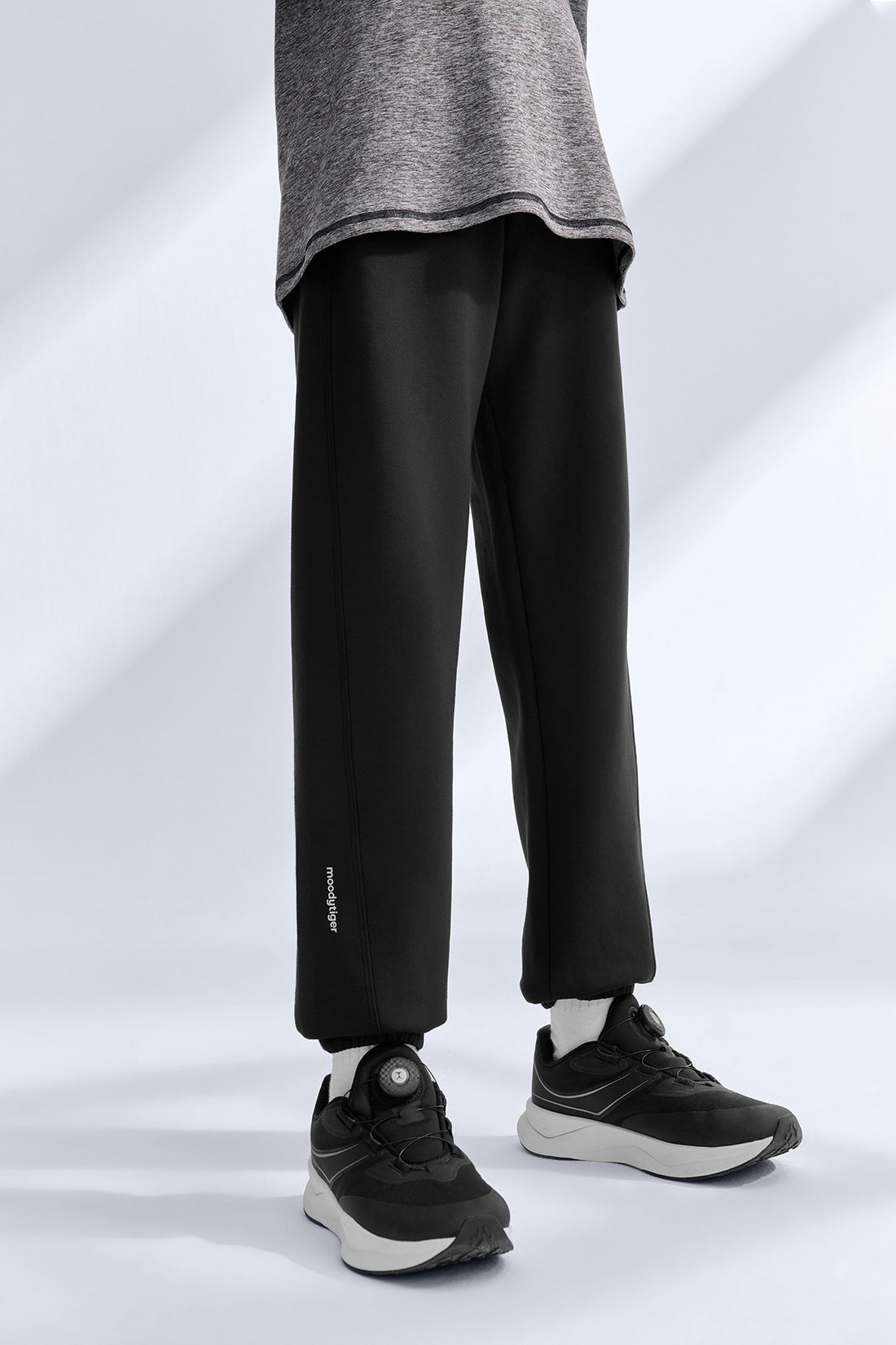 Scuba Moda Taper Pants **Charcoal Black**