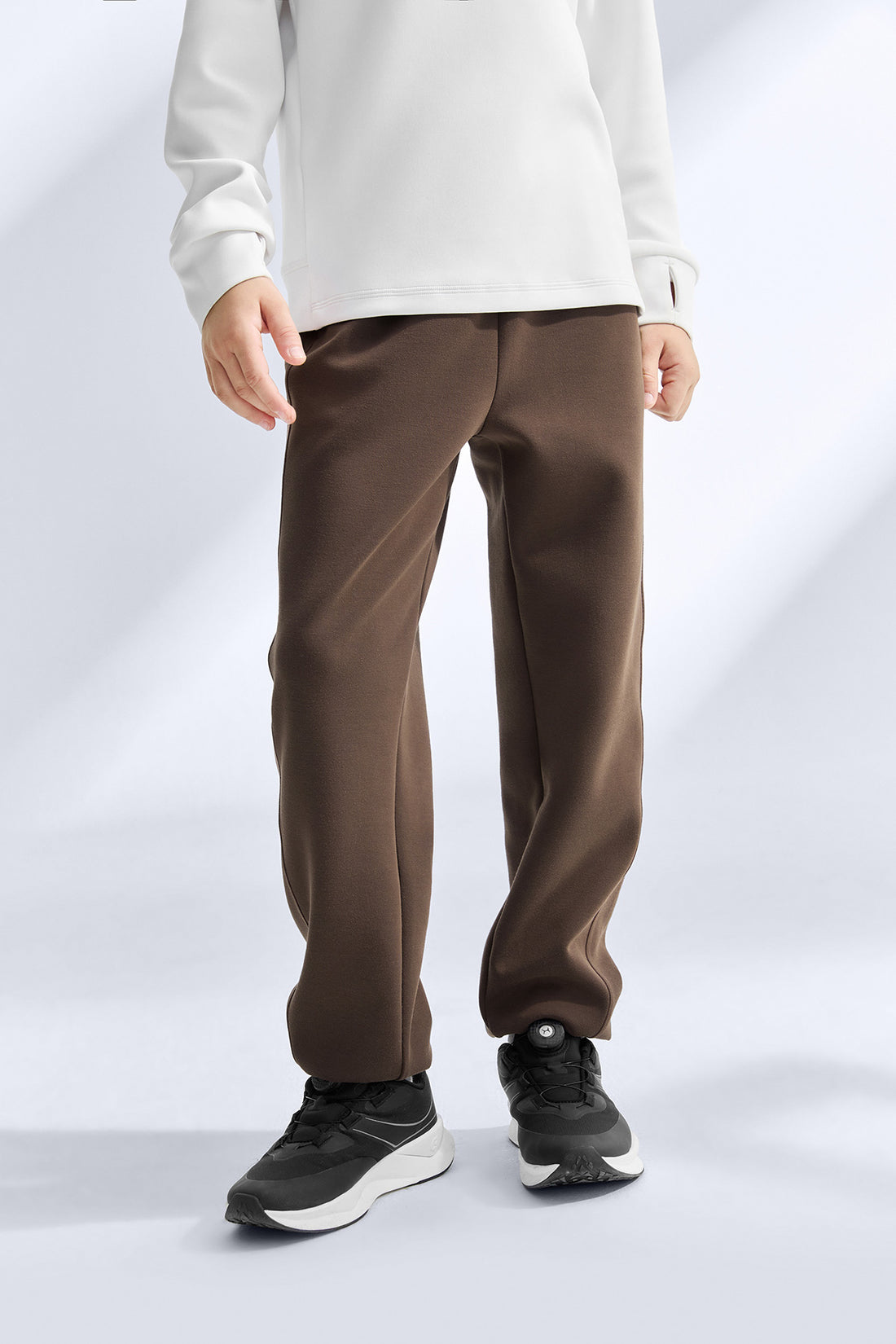 Scuba Moda Taper Pants **Mocha**