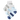 Socks **White Blue Deep Blue**