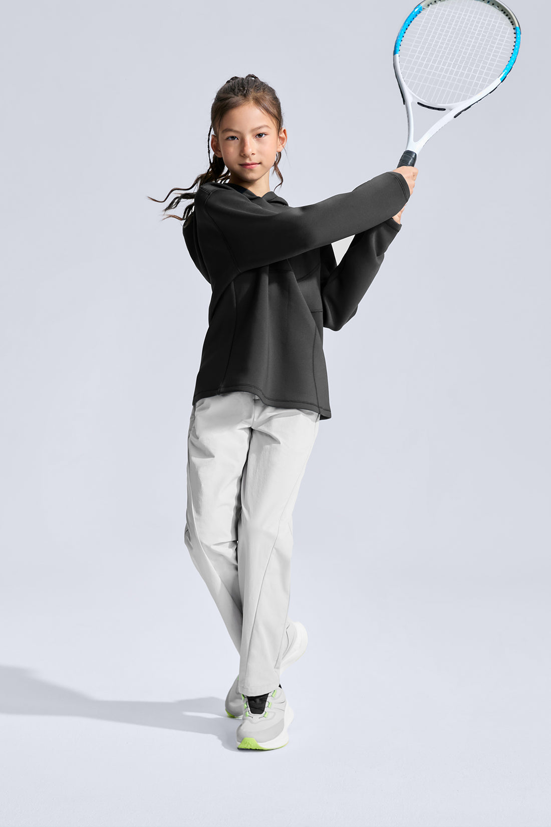 Sport Hoodie **Charcoal Black**
