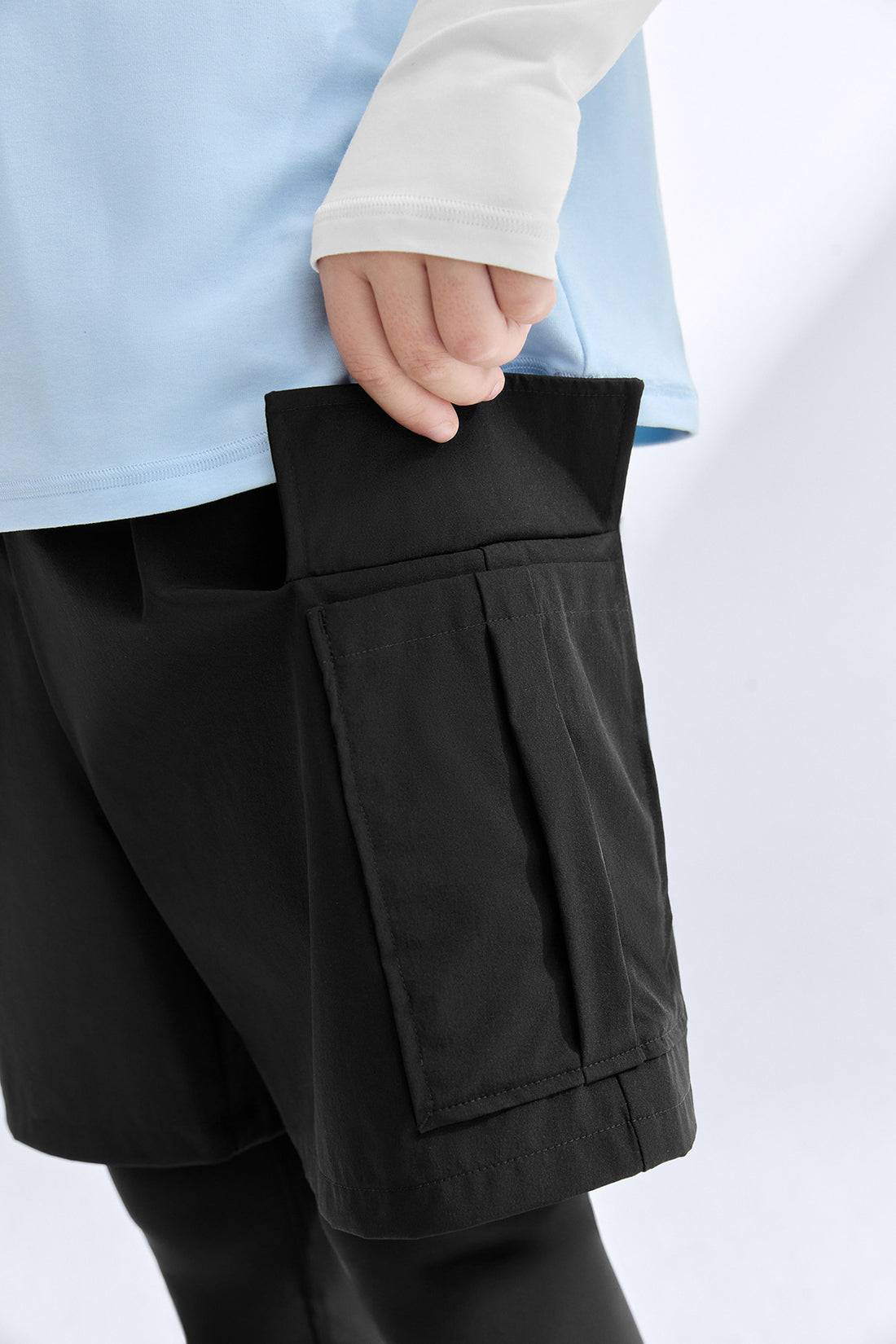 Sports 2-in-1 Pants **Charcoal Black**