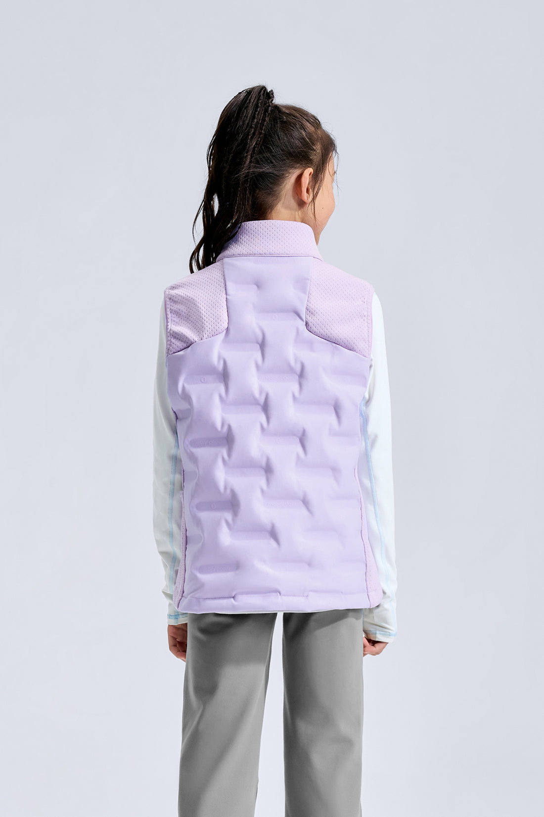 Stretch Sports Down Vest **Taro Purple**