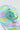 Sunny Shield Hat **Frog Cyan**