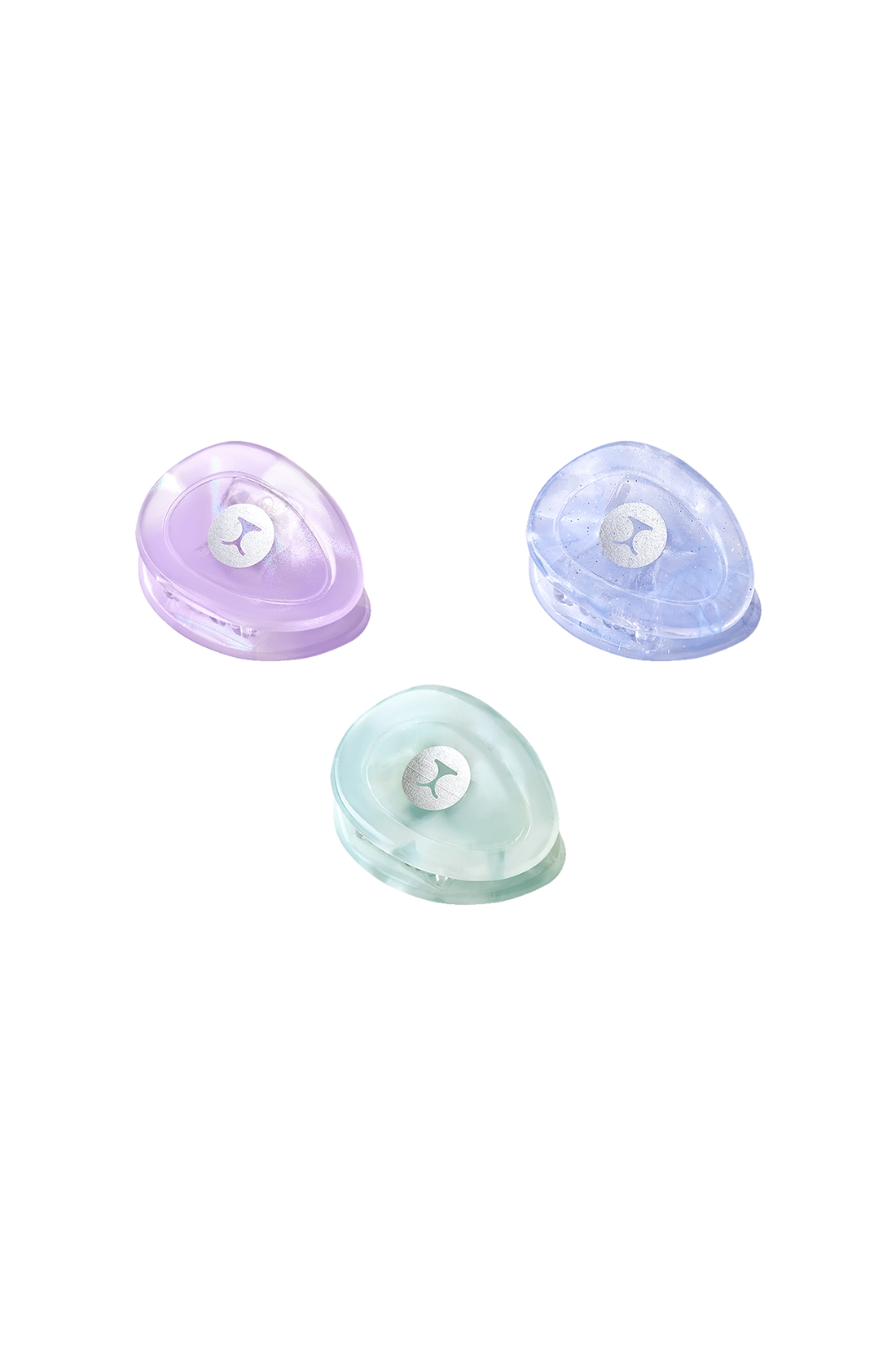 Mezcla de pinzas para el cabello con forma de garra de tigre