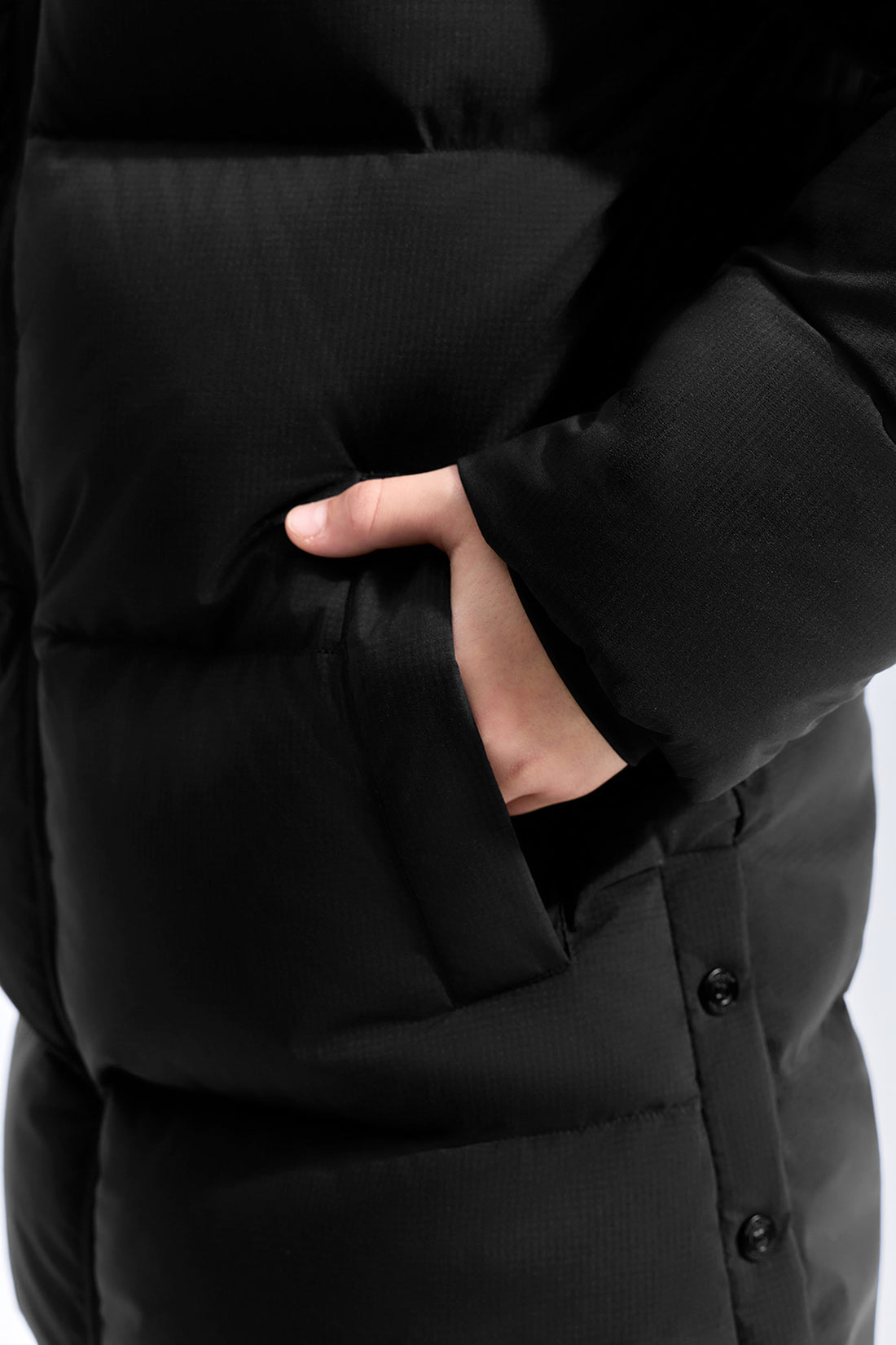 Topdown Down Jacket **Charcoal Black**