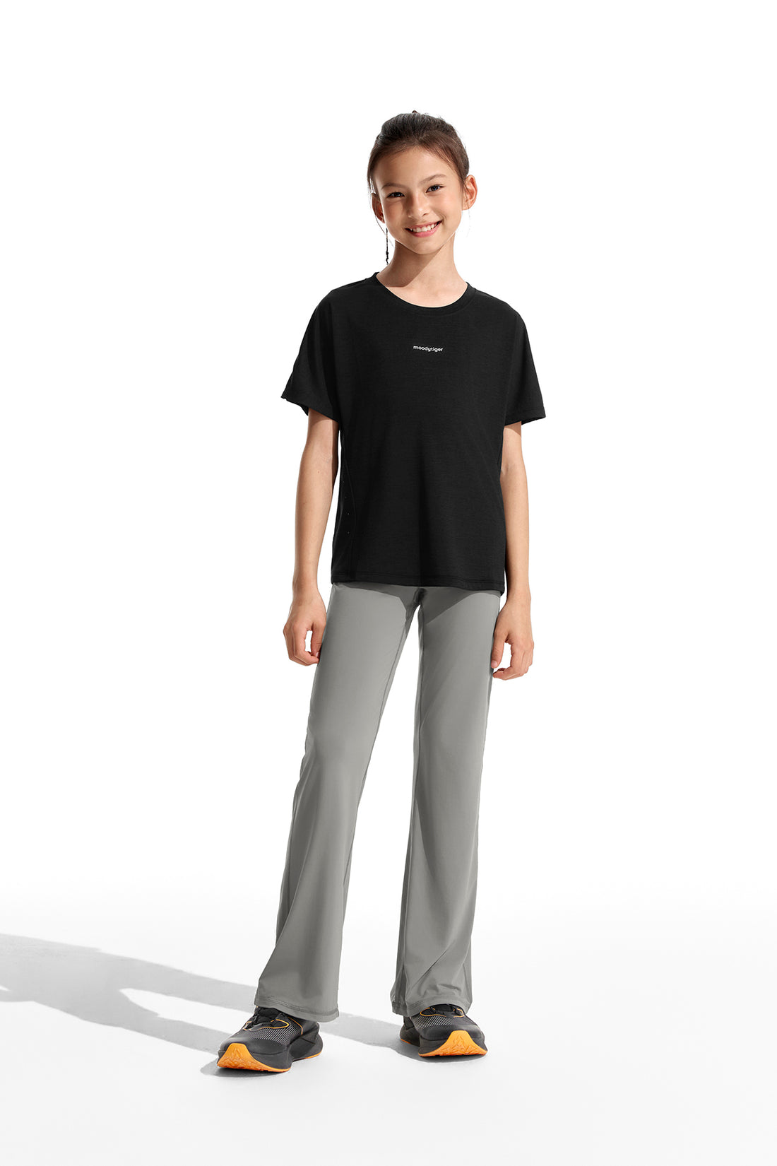 Touch Sport Tee **Charcoal Black**