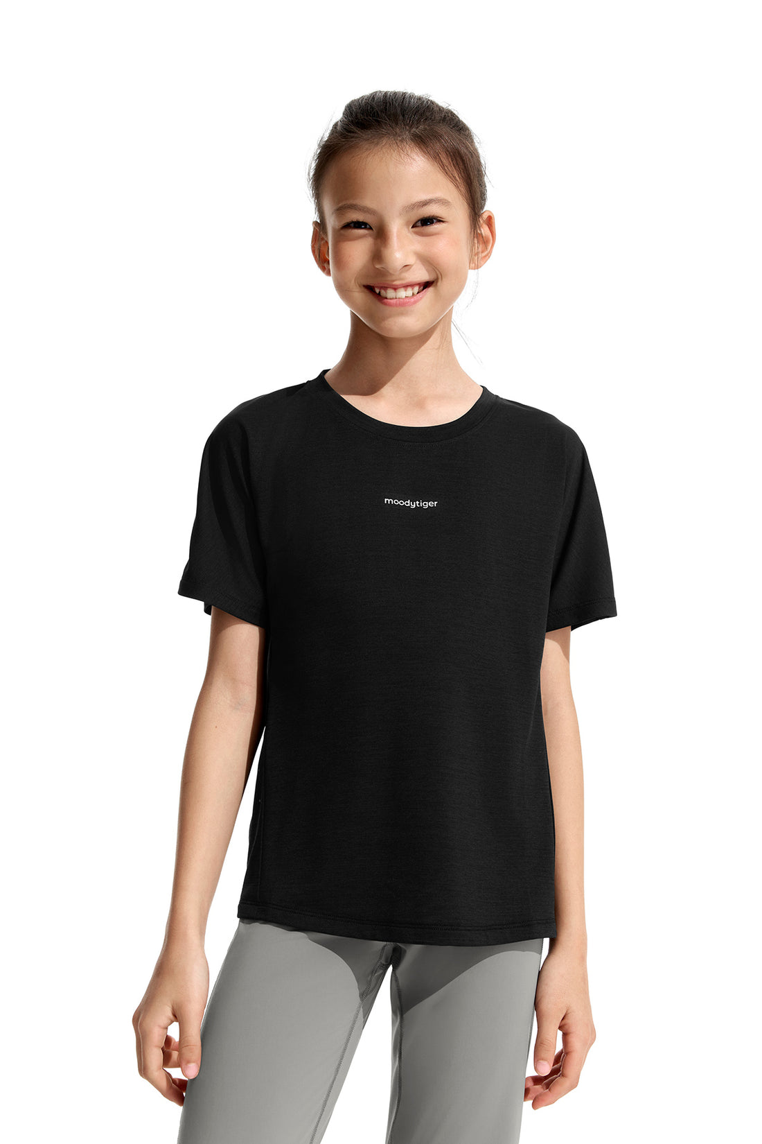 Touch Sport Tee **Charcoal Black**
