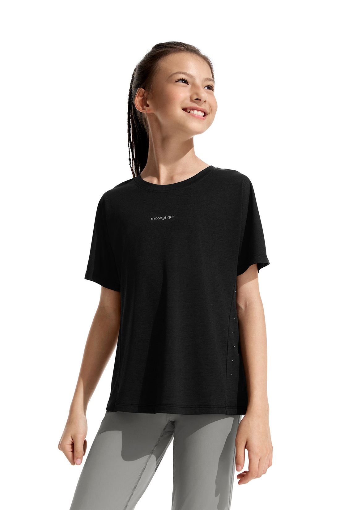 Touch Sport Tee **Charcoal Black**