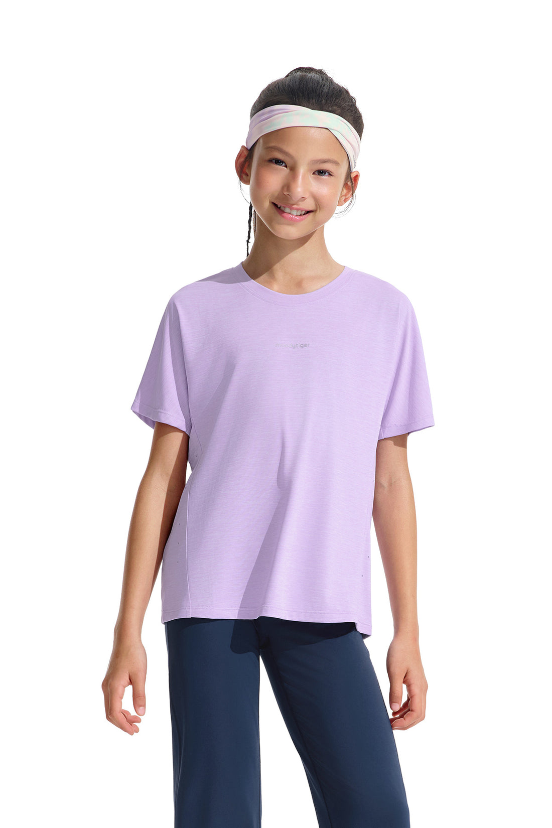 Touch Sport Tee **Taro Purple**