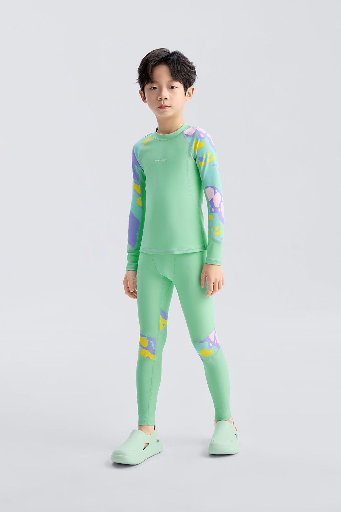 Waverider Leggings **Frog Cyan**