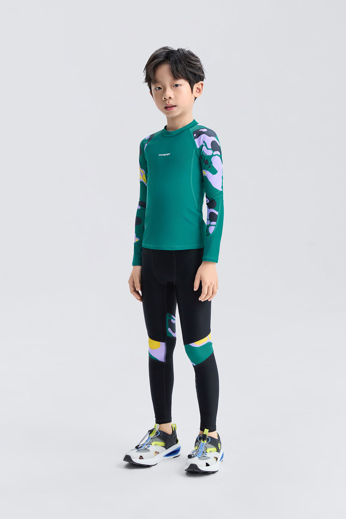 Waverider Long Sleeve Rashguard **Blue Coral**