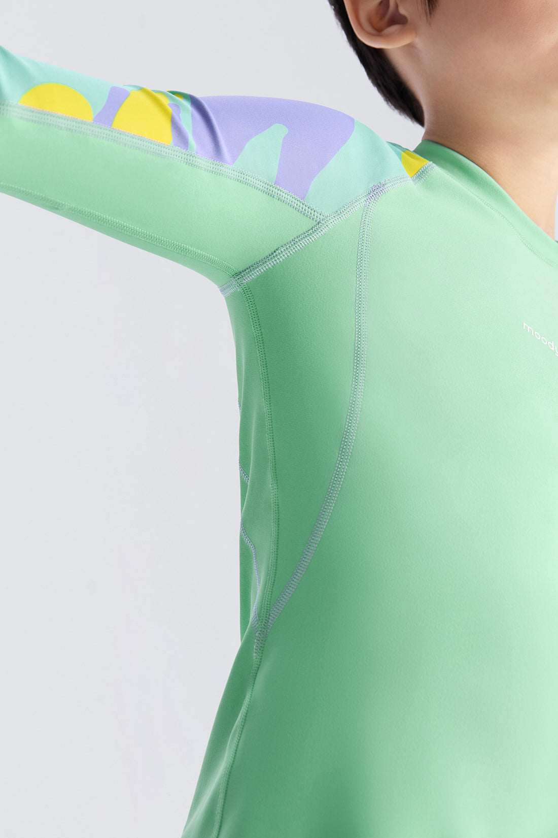 Waverider Long Sleeve Rashguard **Ice mint**