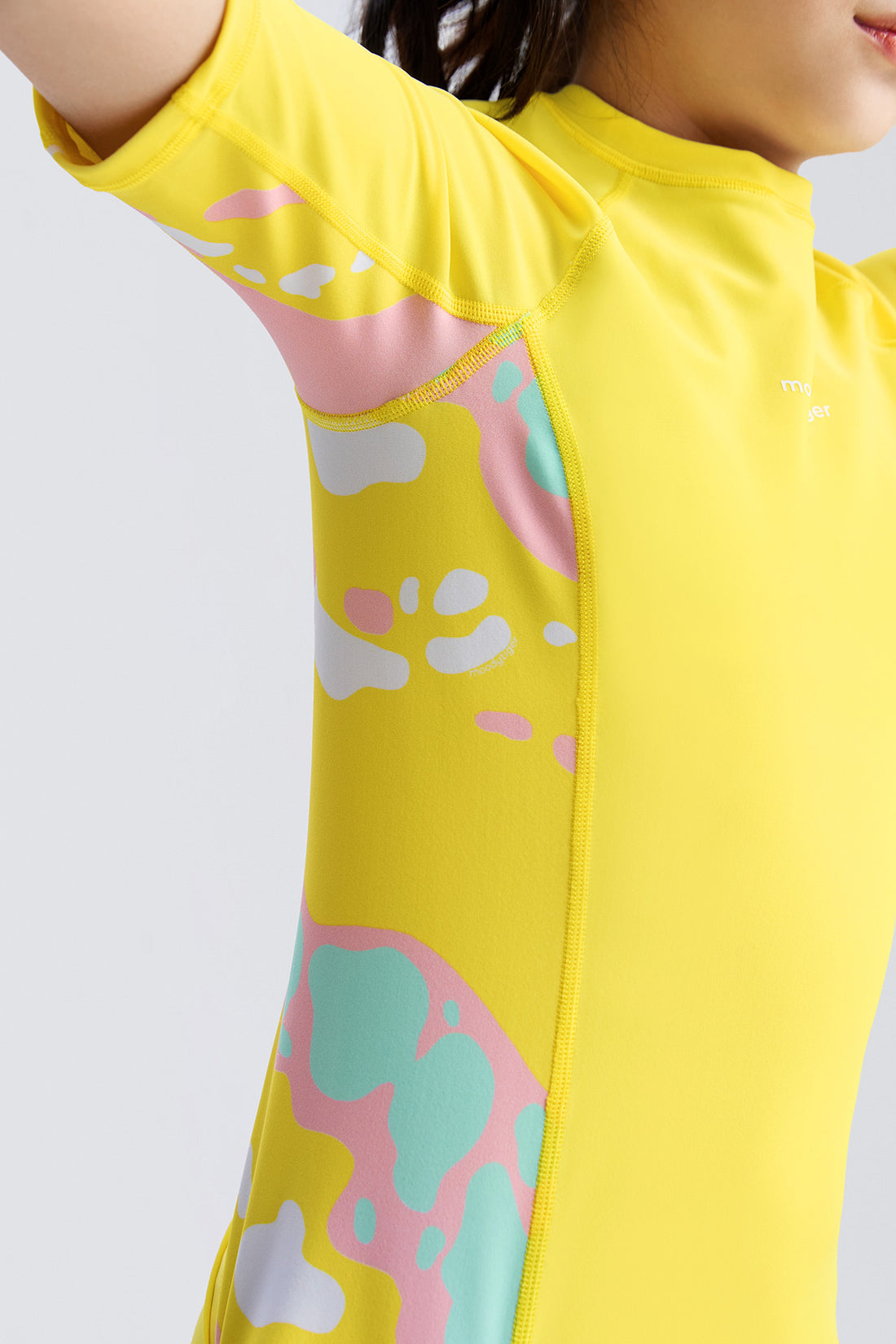 Waverider Short Sleeve Rashguard **Lemon**