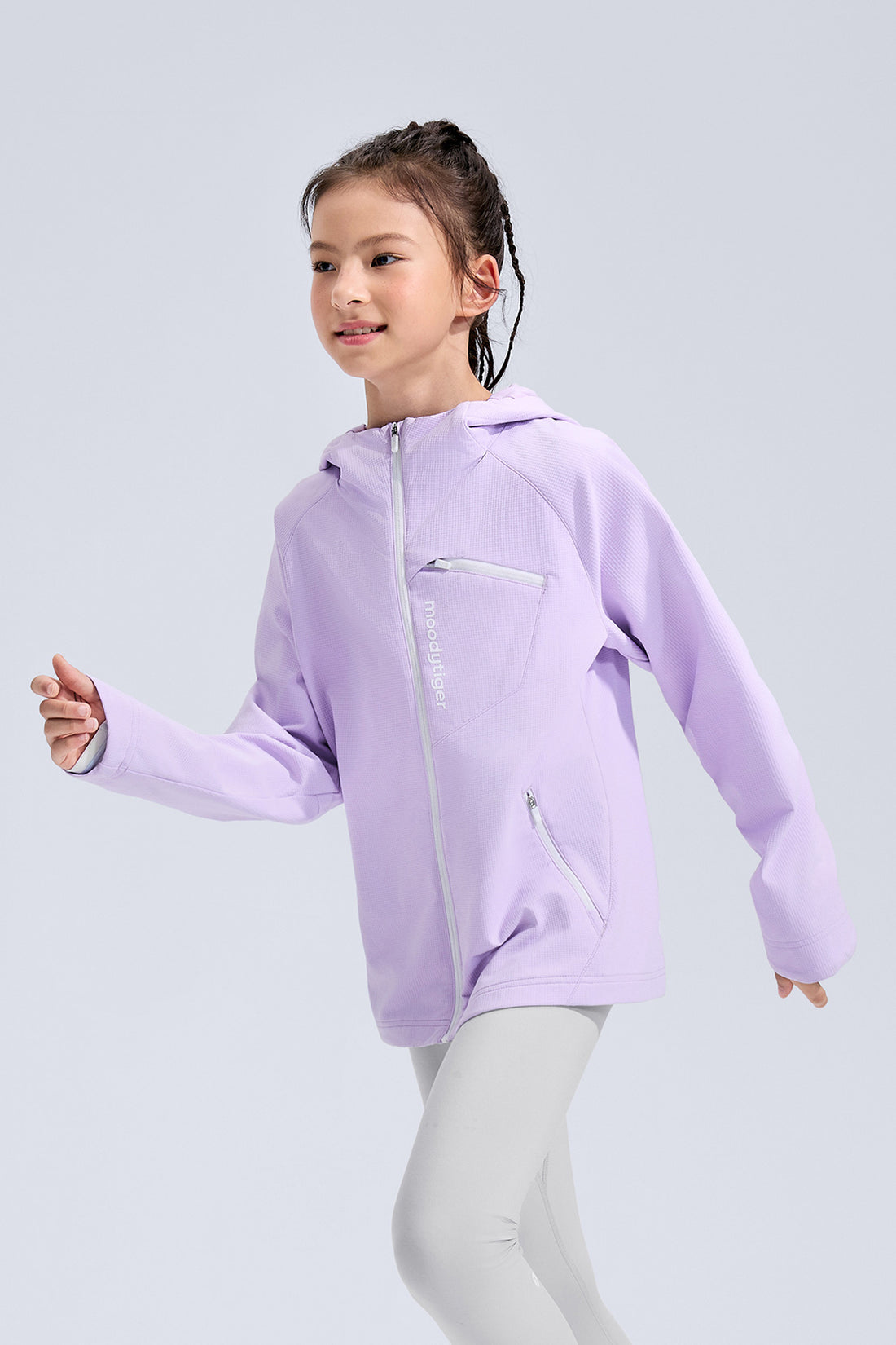 Woven DWR Jacket **Taro Purple**