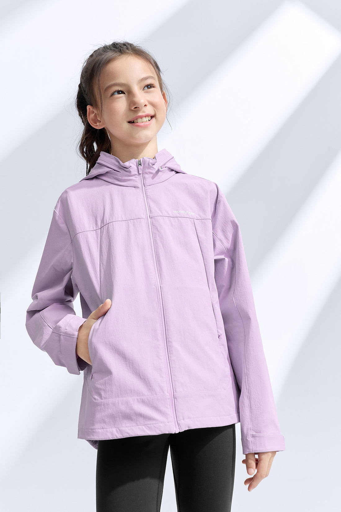 Woven Jacket **Grape Gray Purple**